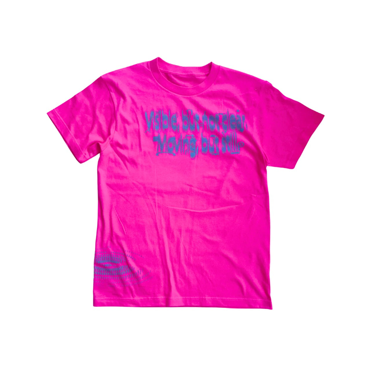 Moving T-shirt PINK×BLUE