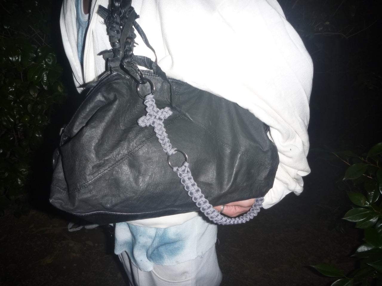 Sooak cross wallet chain GRAY