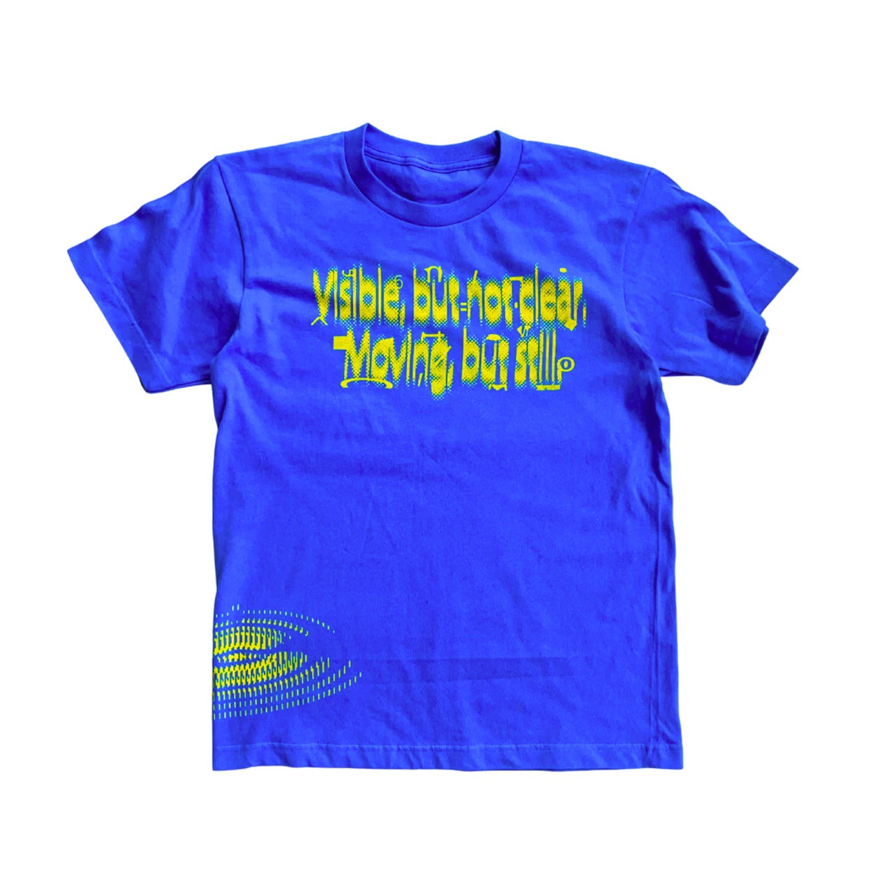 Moving T-shirt BLUE×YELLOW