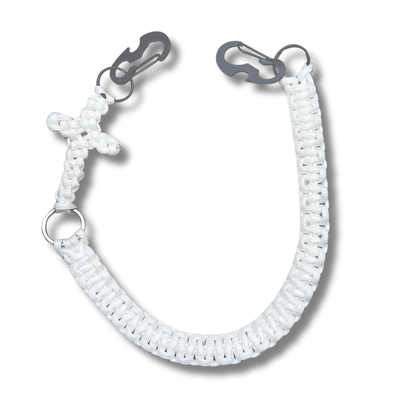 Sooak cross wallet chain WHITE