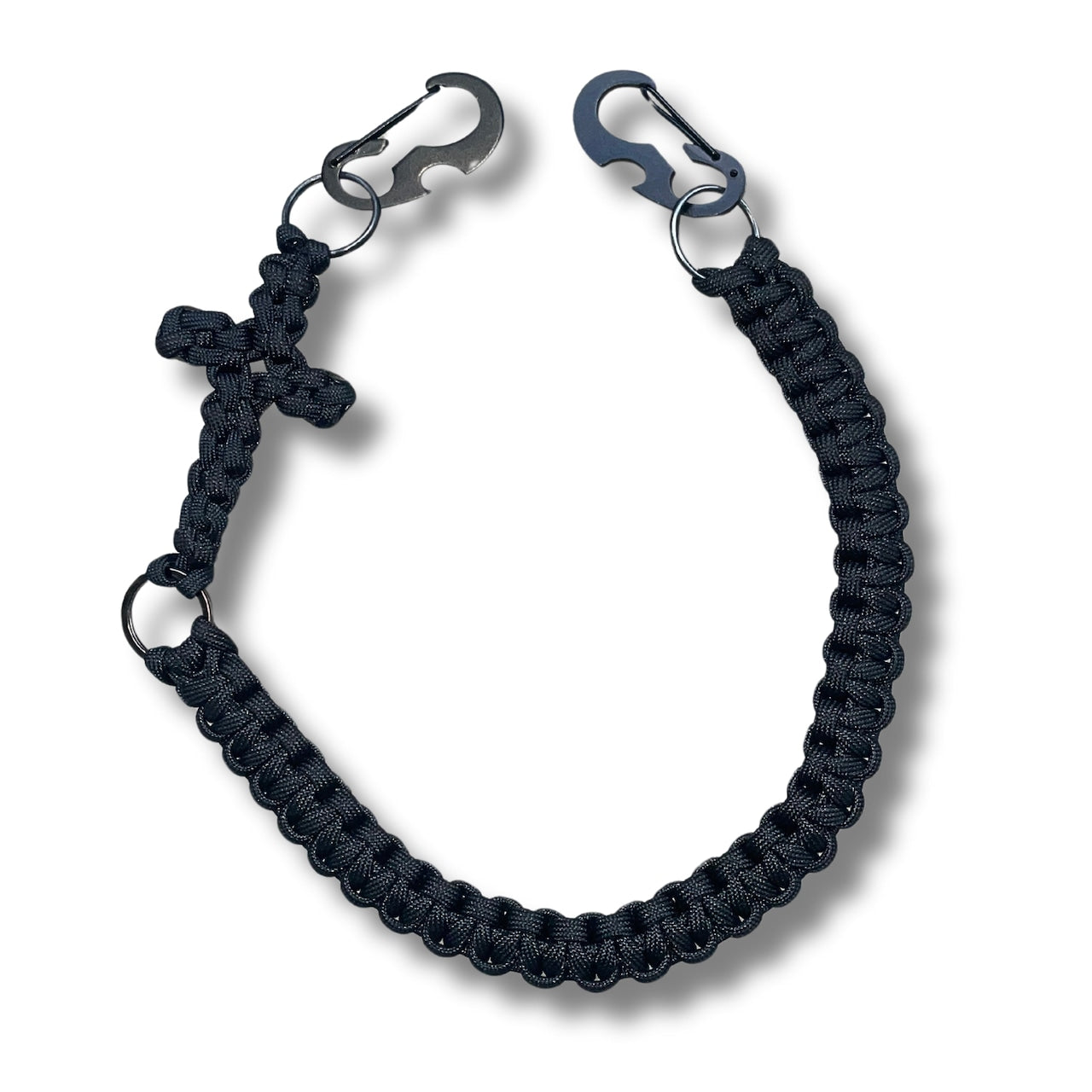 Sooak cross wallet chain BLACK