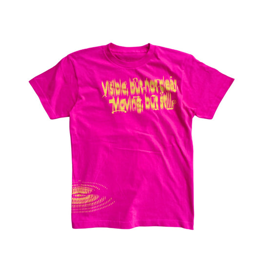 Moving T-shirt　PINK×YELLOW