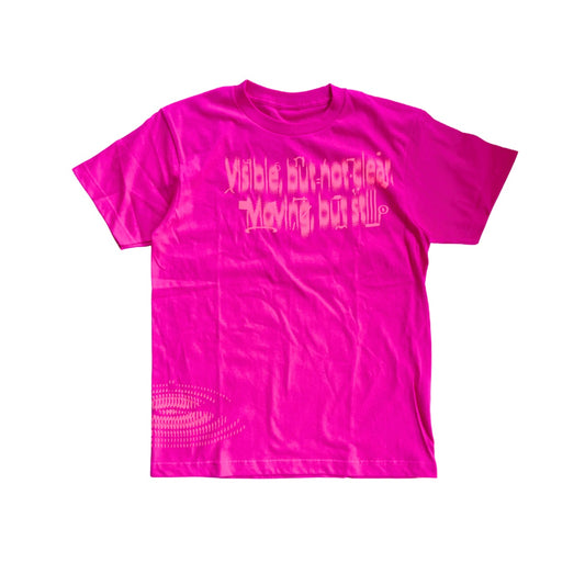 Moving T-shirt　PINK×PINK