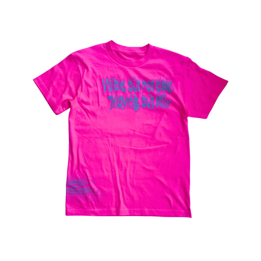 Moving T-shirt　PINK×BLUE
