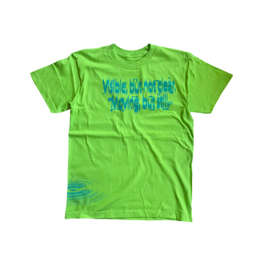Moving T-shirt　GREEN×BLUE