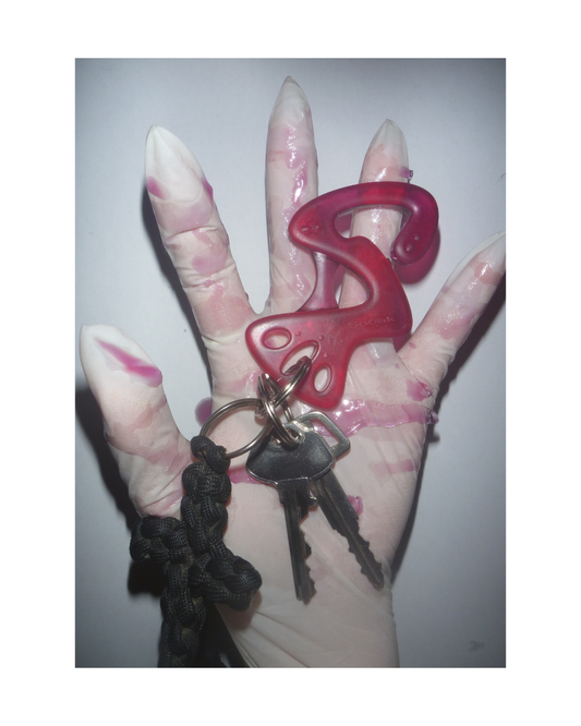 Fragment karabiner MAGENTA