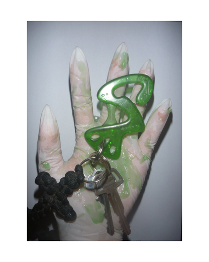 Fragment karabiner GREEN