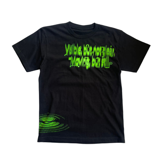 Moving T-shirt　BLACK×GREEN