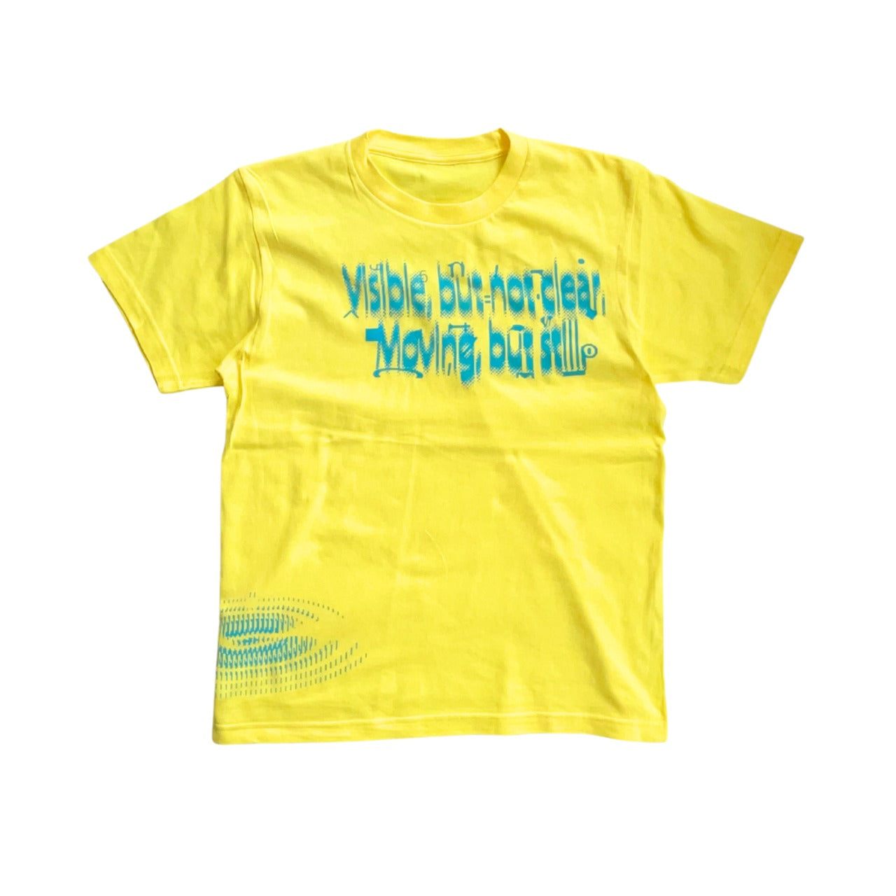 Moving T-shirt　YELLOW×BLUE
