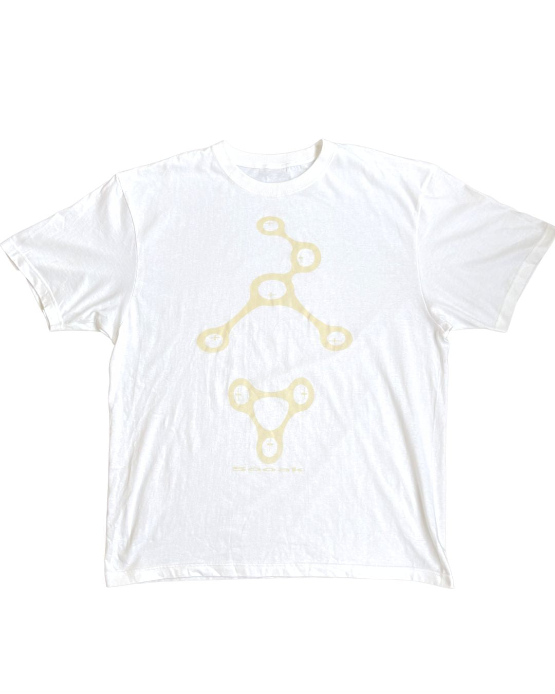 Vital point reflection T-shirt WHITE