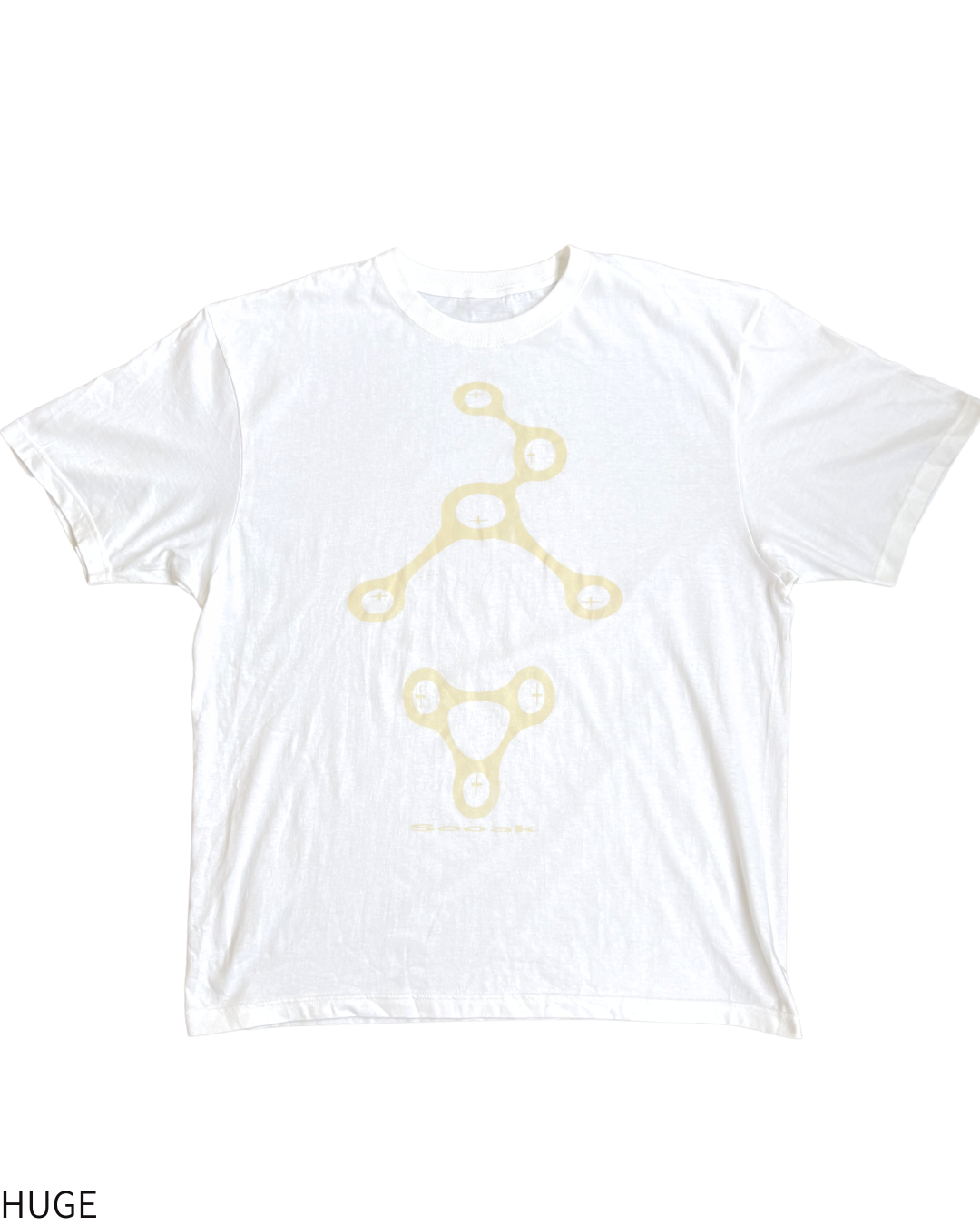 Vital point reflection T-shirt WHITE