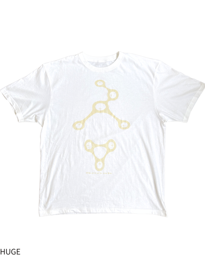 Vital point reflection T-shirt WHITE