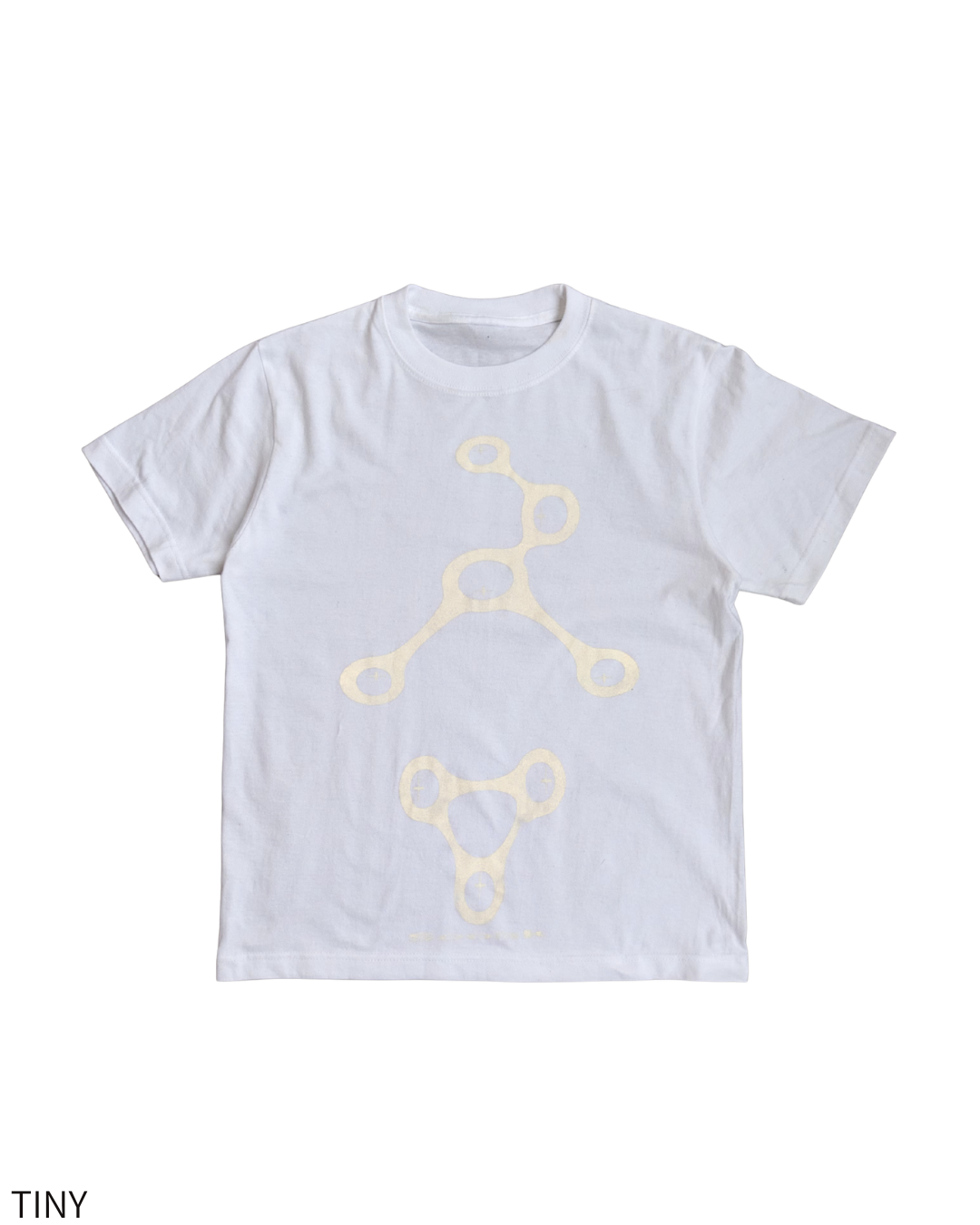 Vital point reflection T-shirt WHITE