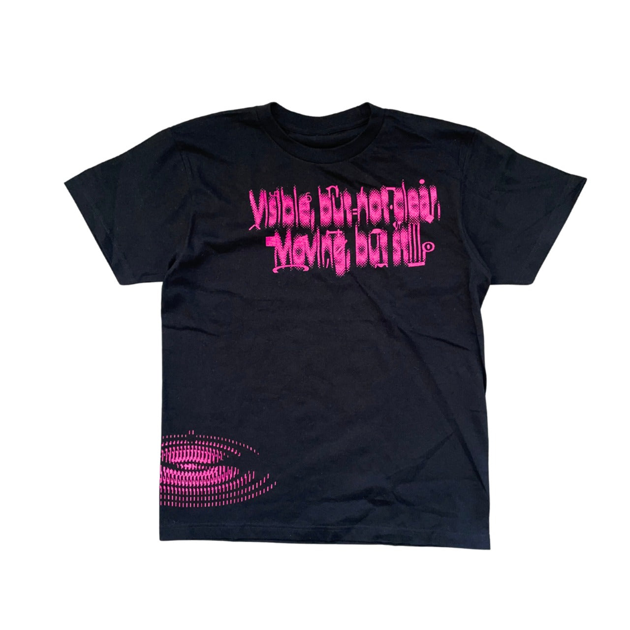 Moving T-shirt　BLACK×PINK