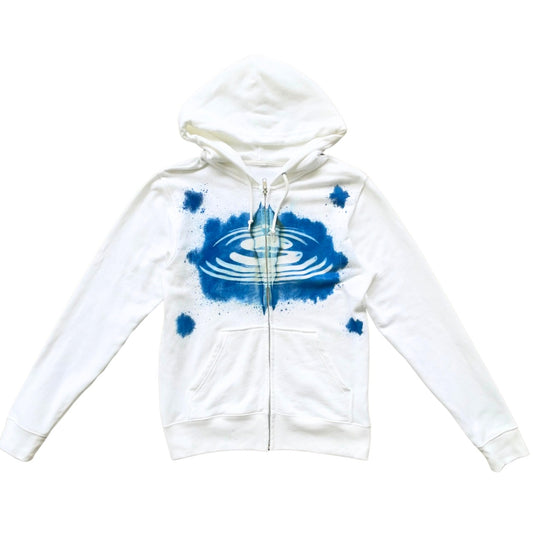 Logo zip up hoodie