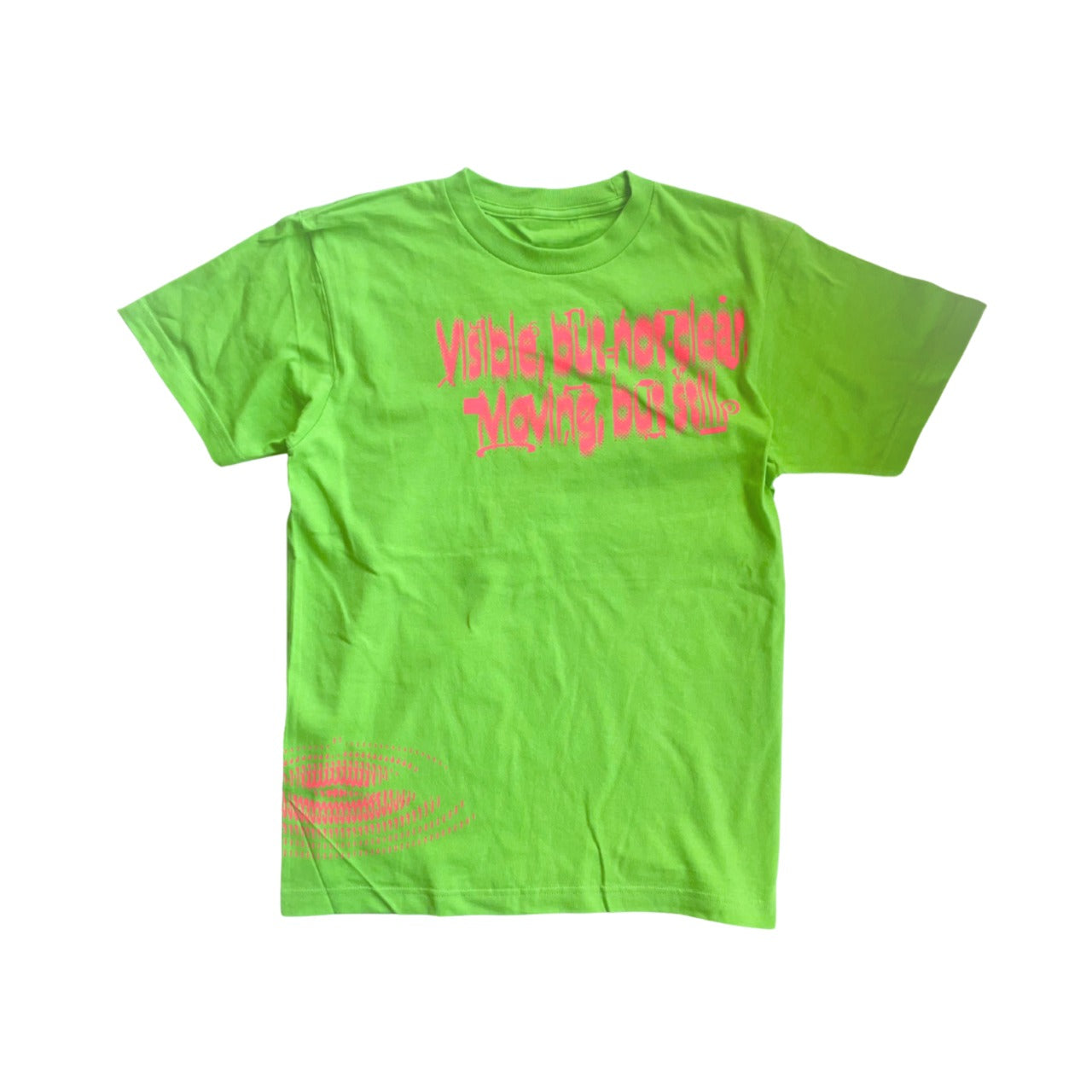 Moving T-shirt　GREEN×PINK